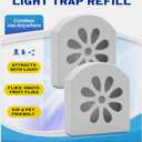 Portable Insect Trap Refill, Sticky Flying Insect Trap (2 Refill Cartridges)