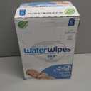 WaterWipes Sensitive+ Newborn & Baby Wipes, 3-In-1 Cleans, Cares, Protects, 99.9% Water, Unscented & Hypoallergenic, 720 Count (9 Packs)