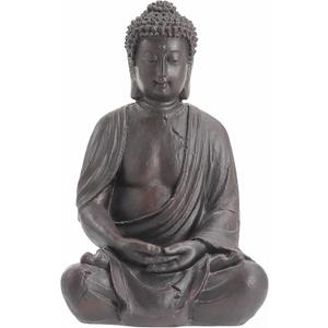 15" Buddha Statue Outdoor, Buddha Statues for Home Decor Indoor, Zen Decor Buda Garden Statues for Yard, Patio Gift