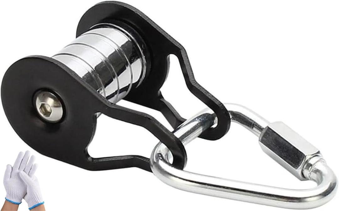 Premium Slackline Pulley Slider - Perfect for Kids' Ninja Warrior - Style Backyard Adventures