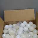 GOGOSO Ball Pit Balls Plastic Playballs for Baby Toddlers Kids Boys Girls Playhouse Decor Play Pool Fun Phthalate-Free BPA-Free Bath Toy White Beige Transparent,100 Balls