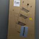 3 Step Ladder, Heavy-Duty 800lb Capacity, Wide Anti-Slip Steps & Secure Handrail Compact, Folding Step Stool Portable Design for Home, Kitchen, Office, Pantry, Closet Use, Black