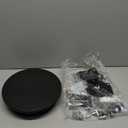 Riccle 88 pcs Cake Decorating Kit with Blue Cake Turntable - Includes 50 Disposable + 2 Reusable Piping Bags and Tips Set, 24 Icing Piping Tips, 2 Spatulas, 3 Icing Comb Scraper (Black)