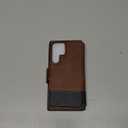 SINIANL for Samsung Galaxy S23 Ultra Leather Wallet Case Compatible with MagSafe Wireless Charging, Detachable Leather Cover with Card Slots Holder, Kickstand, Magnetic for Galaxy S23 Ultra Brown