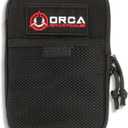 Orca Tactical MOLLE Utility Pouch Gadget EDC Admin Organizer (Black)