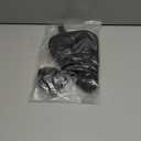 Gel Bike Seat Cover Padded Bicycle Saddle Covers for Women & Men, Most Comfortable Exercise Bike Seat Cushion Cover, Soft for Spin Indoor Outdoor Cycling Class Mountain Stationary Bikes (Black-Standard)