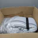 4Inch Cot Mattress Topper,Twin Gel Infused Memory Foam,Machine Washable Pillow Top Cover,Roll Up Floors Mat,Portable Folding Sleep Pad(75 X 38)