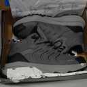 NORTIV 8 Men's Waterproof PRO Hiking Boots Lightweight Outdoor Trekking Camping Climbing Shoes for All Day Comfort Armadillo FieldLite (9, Dark Grey)