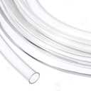 uxcell PVC Tubing, 18mm ID x 23mm OD - 10 Feet Long Clear Vinyl Water Pipe, Lightweight Plastic Flexible Water Pipe for Aquaponics, Air Hose, Irrigation