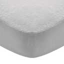 Flannel Crib Sheet for Boy or Girl, 100% Cotton, Heavenly Soft Fitted for Standard Crib (28" X 52") and Toddler Mattresses, Grey