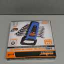 HORUSDY Combination Ratchet Wrenches Set with SAE | 8 Pieces Wrench Set with Wrench Organizer | 72-Tooth | 5 Swing Arc | 1/4" - 11/16" | Chrome Vanadium Steel