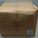 Kante 18.1" Dia Round Fluted Planter with Surface Indentations, Large Flower Pot with Drainage Hole for Indoor & Outdoor Plants, Black Finish with Warm Brown Interior