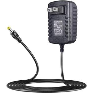 SoulBay 9V Power Supply Charger for Korg KA350 KA-350 Volca Bass FM Monologue Beats Keys Kick Sequencer Analog Rythm Synthesizer Kross 61 88 Keyboard Synth Machine Replacement AC Adapter, 6.56 FT