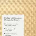 Chilewich Basketweave Placemats, Woven Rectangle Placemats Set of 4, 14"x19" Rectangle