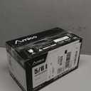 Amico 5/6 inch 5CCT LED Recessed Lighting 12 Pack, Dimmable, Damp Rated, 12.5W=100W, Can Lights with Baffle Trim, Retrofit Installation, ETL&FCC, White