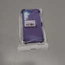 Qinmay Phone Case for Samsung Galaxy A35 5G Case with HD Screen Protector, Heavy Duty Shockproof & Dropproof 3-Layer Cover Phone Case for Galaxy A35 (BeltClip_Purple)