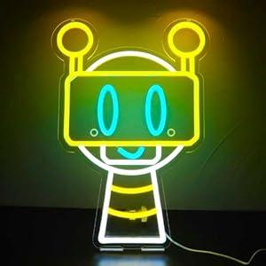 Game Neon Sign for Wall Decor, Led Lights for Party Decorations, Dimmable Game Neon Light Wall Decor, Christmas Birthday Gifts for Adult Kids10.9 x 15.7Inch