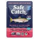 Safe Catch Skinless and Boneless Wild Pacific Pink Salmon Pouch, No Salt Added, Mercury Tested, Kosher, 3oz Pouches, Pack of 12