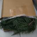 Jutom 1 PCS 9 ft Realistic Christmas Garland - Artificial Mix Norfolk Cypress Pine Needles Faux Green Garland Decorations for Table Mantel Winter Holiday, Indoor & Outdoor Decor