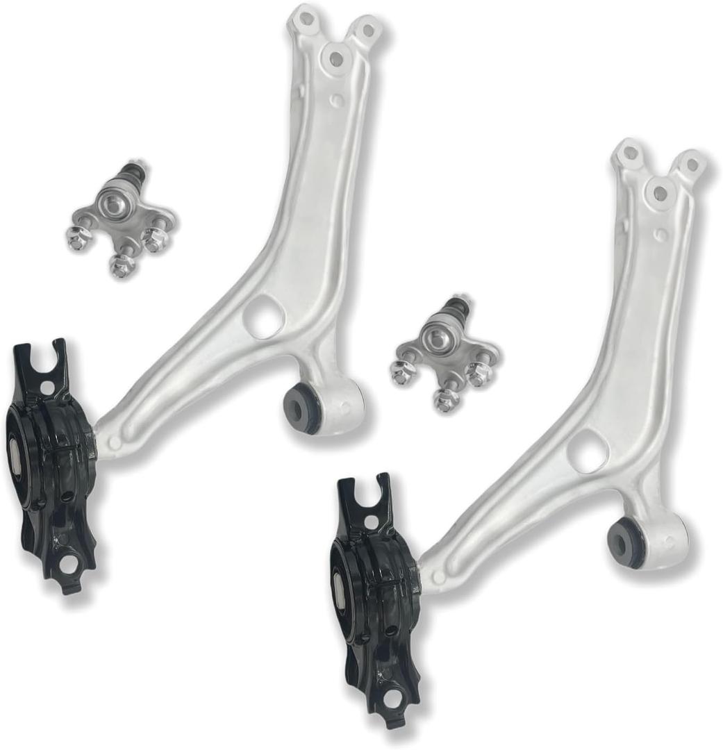 4pc Suspension Control Arm and Ball Joint Assembly Compatible with Honda Accord 2018-2021 (51350TVAA04 / MS601269, 51360TVAA04 / MS601270) 4pc Suspension Control Arm and Ball Joint Assembly Compatible with Honda Accord 2018-2021 (51350TVAA04 / MS601269, 51360TVAA04 / MS601270)