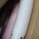 80 Packs Hot Chocolate Cups Bulk Hot Cocoa Bar Supplies Christmas Disposable Coffee Cups with Lids Sleeves 14 oz Christmas Chocolate Cup Beverage Brewed Cup for Party(Pink, Cute Style)