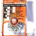 Walldog 1-1/2 in. Hi-Lo Steel Pan-Head Phillips Anchors (28-Pack)