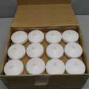 48 Pack White Floating Candles 3 inch Unscented Floating Candles for Centerpieces 8 Hours Long Burn Time-3 Floating Candle Bulk for Wedding Cylinder Vases