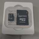 Amazon Basics Micro SDXC Memory Card with Full Size Adapter, A2, U3, Read Speed up to 100 MB/s, 256 GB, Black