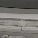 CHICOLOGY Cordless Mini Blinds, 1 Inch Vinyl Window Blinds, Room Darkening & Privacy, Easy Install with Adhesive Brackets, Child Safe, for Windows, Doors & Campers, Midnight White,52" W x 48" H