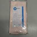 iDesign Waterproof Shower Curtain, Long Shower Curtain Made of Polyester, Stylish and Functional Shower Liner for Bathroom, Pink,72 x 72 Inches