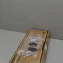 BONTEC Full Motion TV Wall Mount for 37-84 Inch TVs, Hold up to 132lbs, Max VESA 600x400mm, Swivel Tilt Dual Arms, Adjustable Viewing Angle, Fits 16" Wood Studs, Easy Assembly