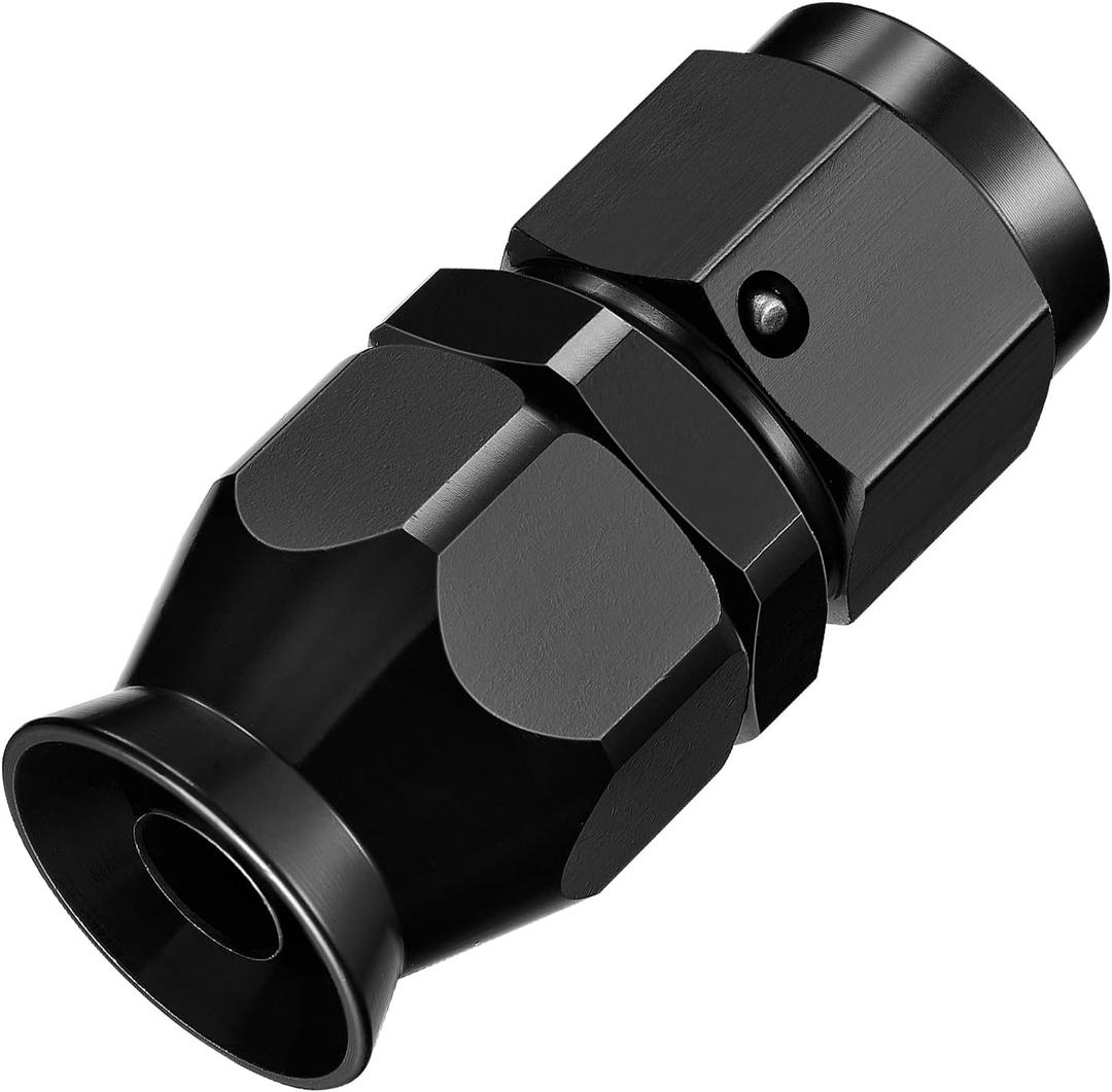 4 x 8AN PTFE Straight Hose End Fitting Aluminum