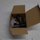 Kwikset Casey Entry Door Handle with Lock and Key, Secure Keyed Reversible Lever Exterior, For Front Entrance and Bedrooms, Matte Black , Pick Resistant Smartkey Rekey Security and Microban (1 Pack)