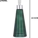 YunNasi Soap Dispenser with Pump, Refillable Liquid Hand Soap Dish Soap Dispensers for Bathroom Counter, Kitchen Sink (Dark Green)
