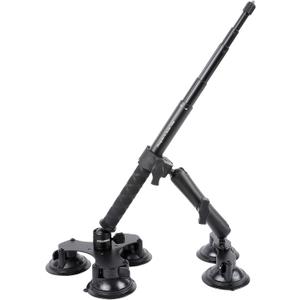 PellKing Suction Car Mount for Insta360 x5,x4, x3, x2, x,One RS,R Compatible with GoPro Max DJI OSMO 360 Camera 5 in 1 Suction Mount Kit for Action Cameras (Includes 44.9-inch Selfie Stick)