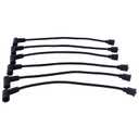 18-28080 Spark Plug Wire Set Compatible with Sierra Marine 225 3.0L Carb 225 250 3.0L EFI Serial Number G303045 and Below