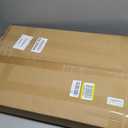 Metal Table Legs Desk Legs, Heavy Duty Square Tube Iron Desk Legs, DIY Furniture Legs for Dining Table, Coffee Table, Computer Desk, Workbench, Meeting Room Table, 28H x 17.7W (28", U 4x2cm)