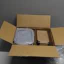 KOMUEE Large Glass Food Storage Containers Set (63oz & 27oz) with Airtight Lids, BPA-Free, 4 Pack Meal Prep Containers for Baking, Serving, Freezer, Microwave and Oven Safe