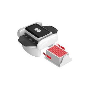 Fast and accurate charging card shuffler suitable for the rechargeable shuffler of the machine