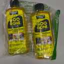 Goo Gone Adhesive Remover - 2 Pack - 8 Ounce - Surface Safe Adhesive Remover Safely Removes Stickers Labels Decals Residue Tape Chewing Gum Grease Tar Crayon Glue (8 Fl Oz (Pack of 2))
