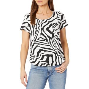 Star Vixen Women's Short Sleeve (Zebra, XL)