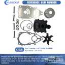 6P2-W0078-00-00 Outboard Water Pump Impeller Repair Kit For Yamaha 225 250 300 HP 4 Stroke Sierra 18-3515 225HP 250HP 300HP F225 F250 LF250 LZ300 Z300
