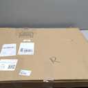 ARPEOTCY Large Framed Canvas Wall Art, 24x36 Inch, Modern Minimalist Abstract Art Prints, Contemporary Neutral Decor for Living Dining Room Hallway Bedroom Fireplace, Sandstone Textured Decor (36L" x 24W", white gestures)