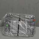 Pet Food Can Dispenser | Holds 24 Cans | Space Saving | Stackable | Cabinet Organizer | Chrome (15.5"x 5.5"x 10")