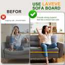 LAVEVE Heavy Duty Couch Cushion Support Board for Sagging Sofa, 24''x72'' Extra Thick Solid Wood Under Couch Insert with Anti-Slip Dots, Repair Sagging Spring Sofa