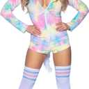 Leg Avenue Women's Assorted Cuddly Animal Costumes (Small, Comfy Unicorn)