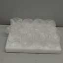 12pcs Small Glass Cylinder Vases for Centerpieces, 4 Inch Clear Flowers Vase for Wedding Decorations, Glass Hurricane Candle Holder for Home Decor Table Centerpiece