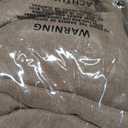 Nanspring Caramel Brown Linen Curtains 102 Inch Length 2 Panels Set Back Tab Rod Pocket Farmhouse Modern Elegant Rustic Semi Sheer Light Filtering Curtain Window Long Drapes for Living Room 52X102