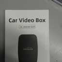 2025 New 4-in-1 Wireless CarPlay Adapter Support Netflix/YouTube/TF, Android Auto & Carplay Adapter with USB-A and USB-C Cables,Convert Wired to Wireless Apple Dongle, Video Box Car Play for iOS 10+