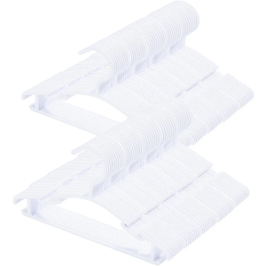 100 Pack Green Baby Nursery Closet Hangers,Non-Slip Laundry Infant Pant Hanger for Newborn Clothes Gift,Ultra-Thin Child Coat Hanger for Girl Boy Toddler Kid